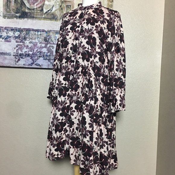 eShakti Floral Boho Prairie Modest Dress X… - Picture 1 of 8